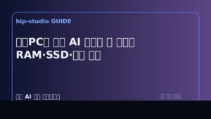 미니PC 로컬 AI 가이드 이미지